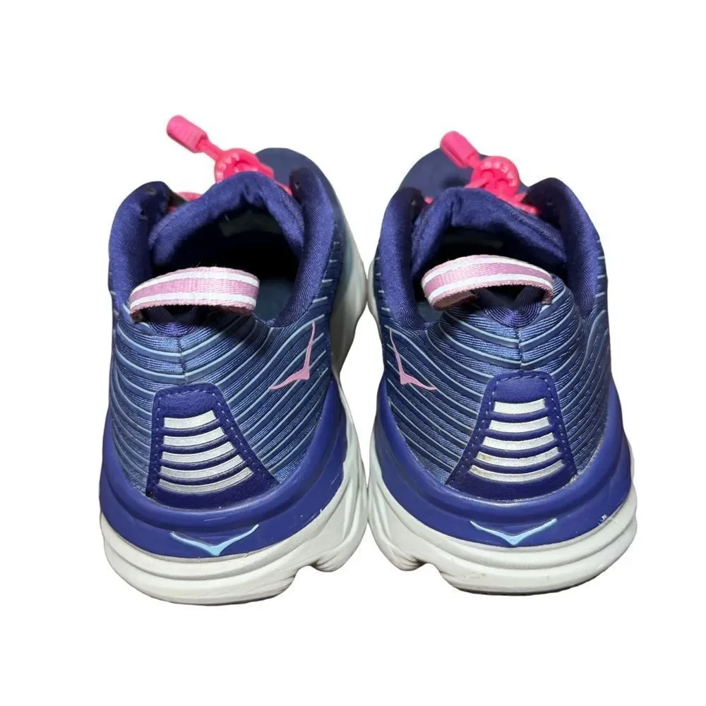 Hoka One One Bondi 6 Navy and Pink Sneakers size 10.5 women’s